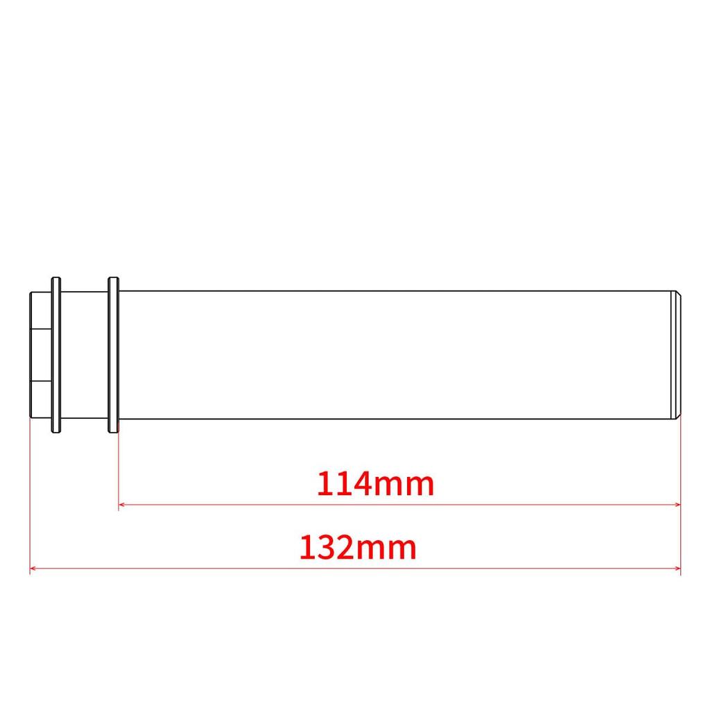 ZETA RACING Aluminum Throttle Tube KTM / Husqvarna / Gas Gas Off Road Closed