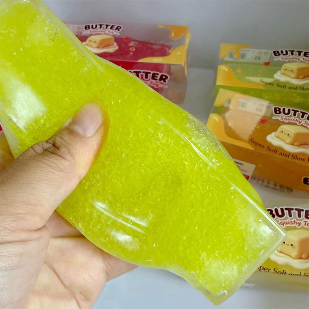 Angstlöser Butter-Stift Quetschspielzeug Slushy-Textur Sensorischer Stress-Stift Büro Schreibtischspielzeug