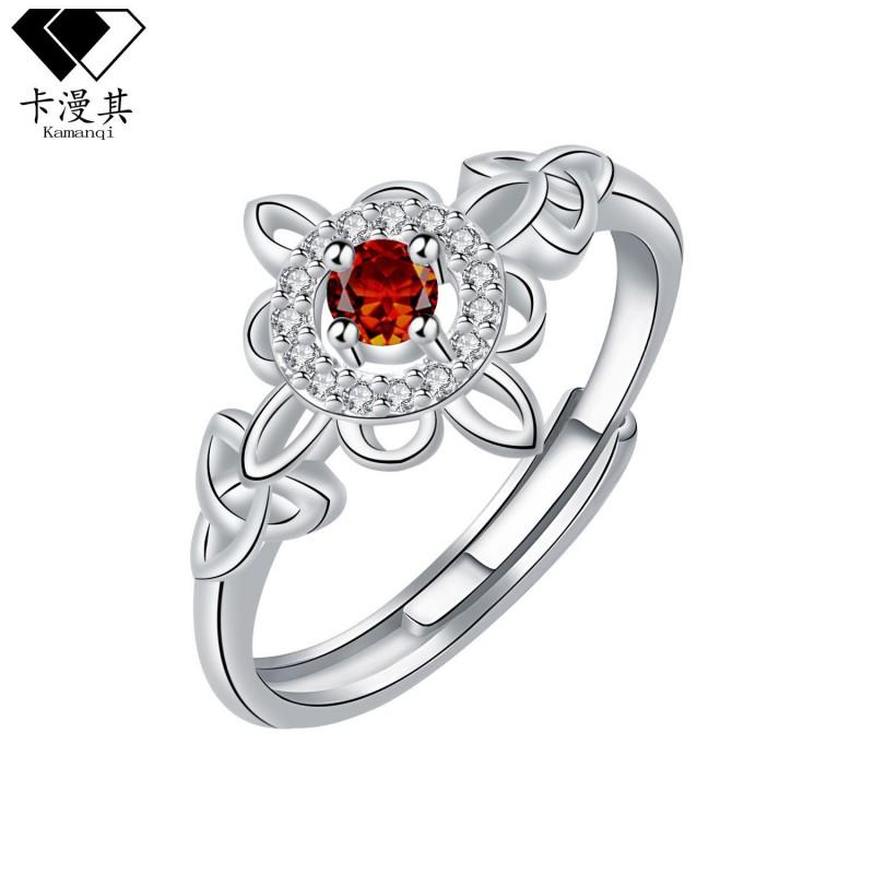 Adjustable Celtic Knot Ring Women Gold Plated Boho Minimalist Fashion Statement Jewelry