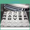 Range Rover Car Emblem Badge With Mirror Finish For Suv Decor