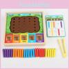 Wooden Color Matching Bug Catcher Card Game For Kids Development And Handeye Coordination