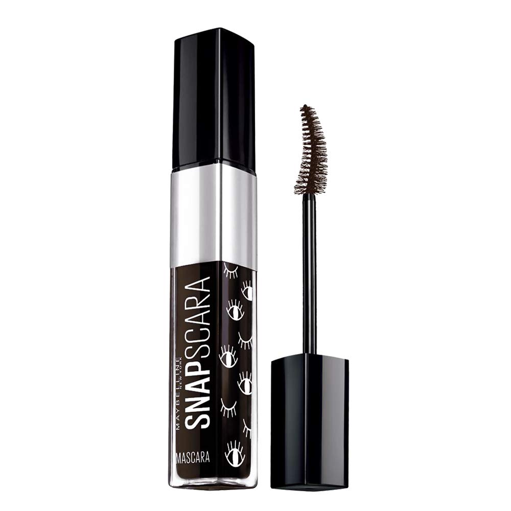 

Maybelline Тушь Snap Scara 02 Коричневая Смывается теплой водой Натуральная