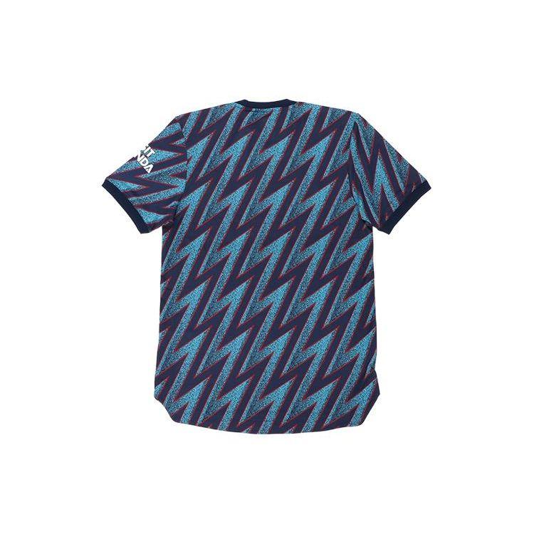 Adidas Tricou de Joc Arsenal Sezonul 21-22 Deplasare Versiune Jucător Mânecă Scurtă Tricou de Fotbal Bărbați tricouri Albastru GM0212