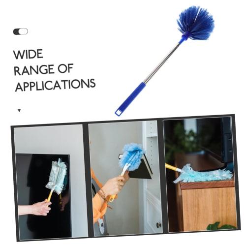 MUCKLILY Household Spider Web Cleaner, Flexible Design, Easily Cleans Hard-to-Reach Areas, Removes Spider Webs, Ultra-Fine Bristles, Easy To Clean, Ve