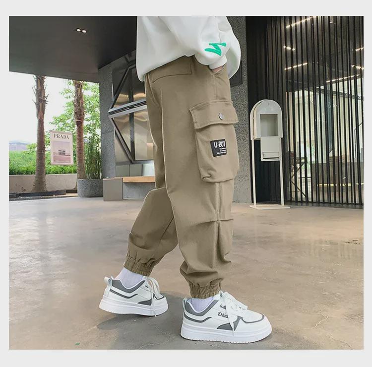 Pantalones Casuales de Algodón Puro para Niño - Colección Nueva de Otoño e Invierno 2023 con Terciopelo - Para Niños y Adolescentes