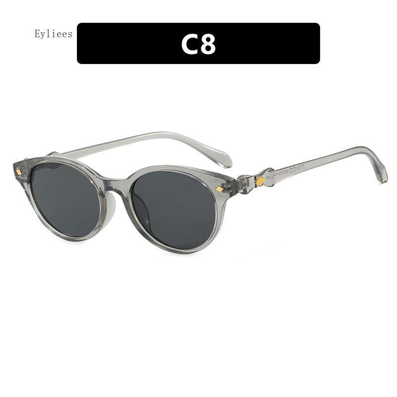 Luxury  Designer Sunglasses Men  Vintage Red Blue Round Sun Glasses Women Driving Retro Mens UV400 Blue Light Blocking