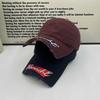 New American Broken-brim Baseball Cap Men's and Women's Personalized Washed Denim Cap Women's Soft Top Trendy Brand Broken Hat Men