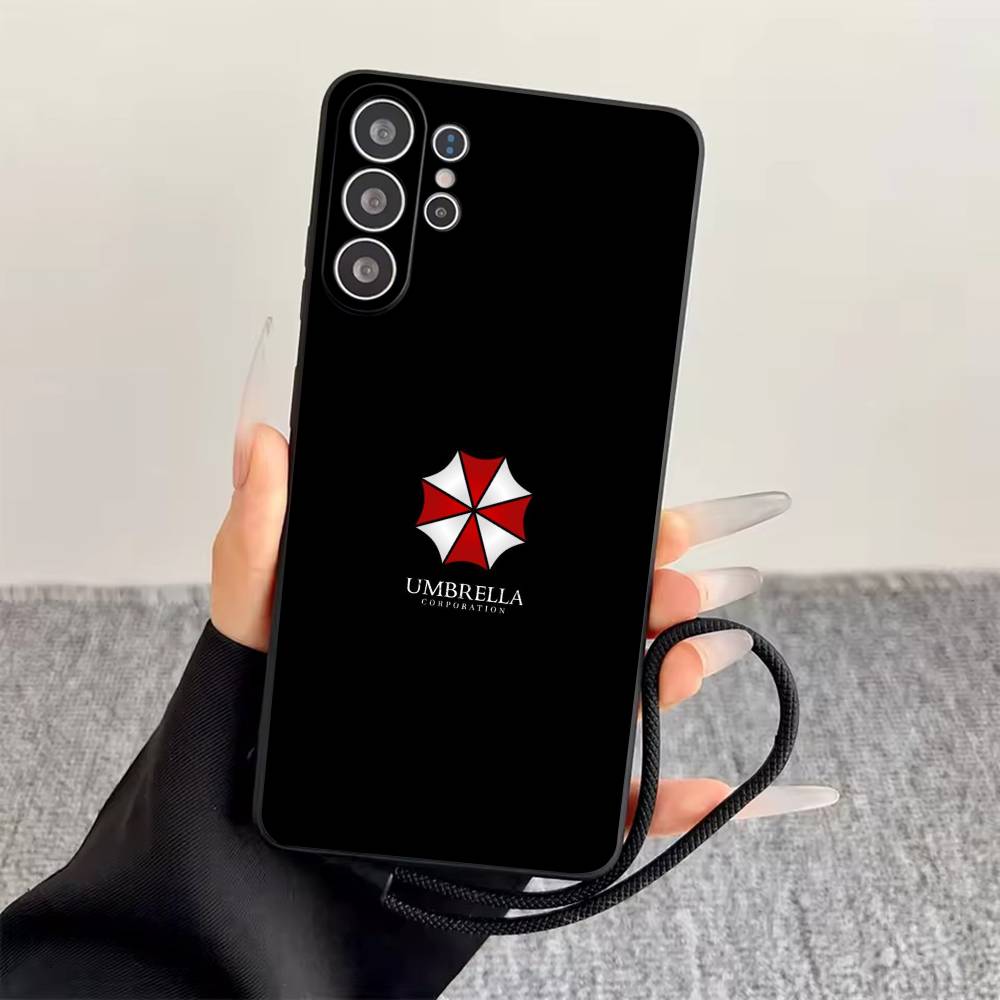 

R-Resident Evil Phone Case For Samsung S25,S24,S21,S22,S23,S30,Ultra,S20,Plus,Fe,Soft Silicone Black Cover Samsung S24fe