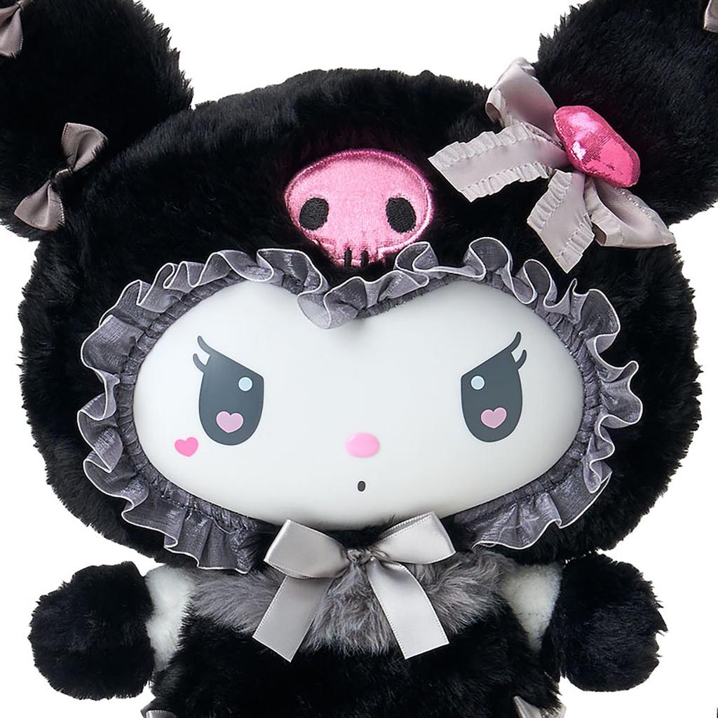 Sanrio Kuromi Soft Vinyl Face Doll Saroumi Gift Ages 322369 (Mellow Usa) Polyester/PVC Boxed, 3+,