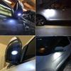 2 Stück LED-Unterseiten-Spiegelbeleuchtung für Ford F-150 Mondeo MK5 Edge Fusion Explorer Flex Taurus Mustang Licht