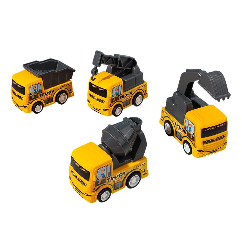 

1Pcs Inertia Sanitation Truck Models Pull Back Engineering Vehicle Boys Toys For Kids Toy Car Children Ideal Gifts For Boys Kids
