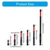 6/12Pcs Magnetic Screwdriver Bit with Anti Slip Grip Impact Driver Bit for Reliable Use In Various Repair Scenario