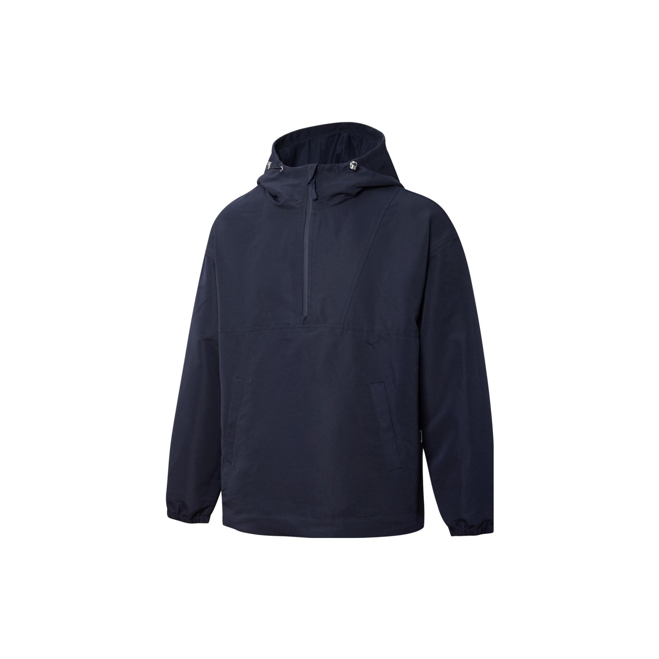 PUMA MMQ 1/2 Zip Hoodie  Navy  Men s 534674-43 XXS