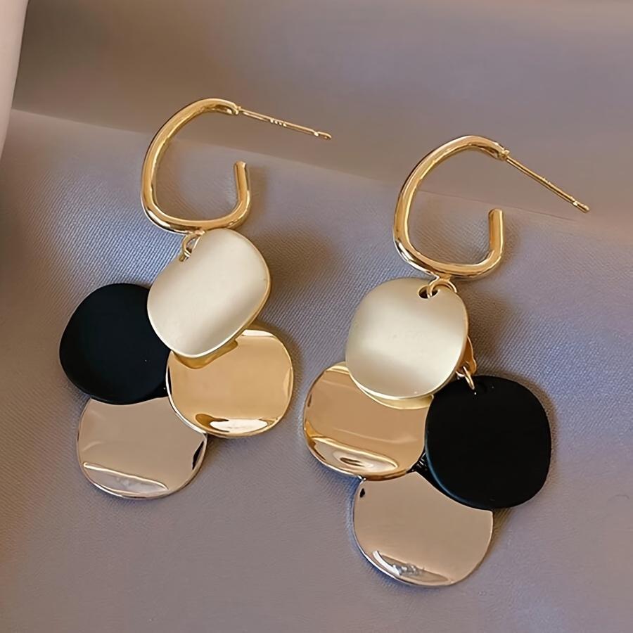1 Pair Pendant Earrings Multi-Color Design Alloy Suitable For Daily Gifts Graduation Season