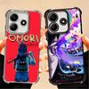 O-Omori Cartoon Game Plating Phone Case For Xiaomi Poco X5 X6 X7 X8 Pro Max F8 Ultra F7 M8 M7 M5S Redmi 15C 15 14C 13C 13 X3 12C