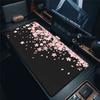 Mauspad Gaming Grüne Blume Gras Ästhetik Mauspads XXL Tastatur Erweiterte Fläche Sakura Teppich Großes Gummi-PC Anime Mauspad
