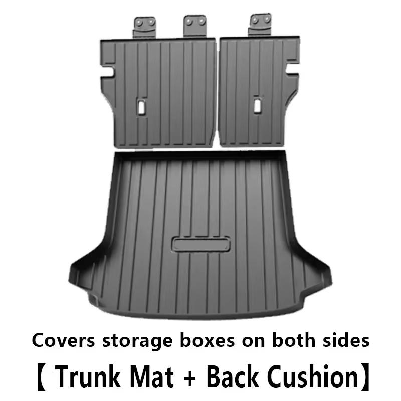 TPE Material Car Trunk Mat For Haval Big Dog / Dargo X / H7 MK2 2023 2024 2025 Material Rubber Protect Pads Carpet Accessories