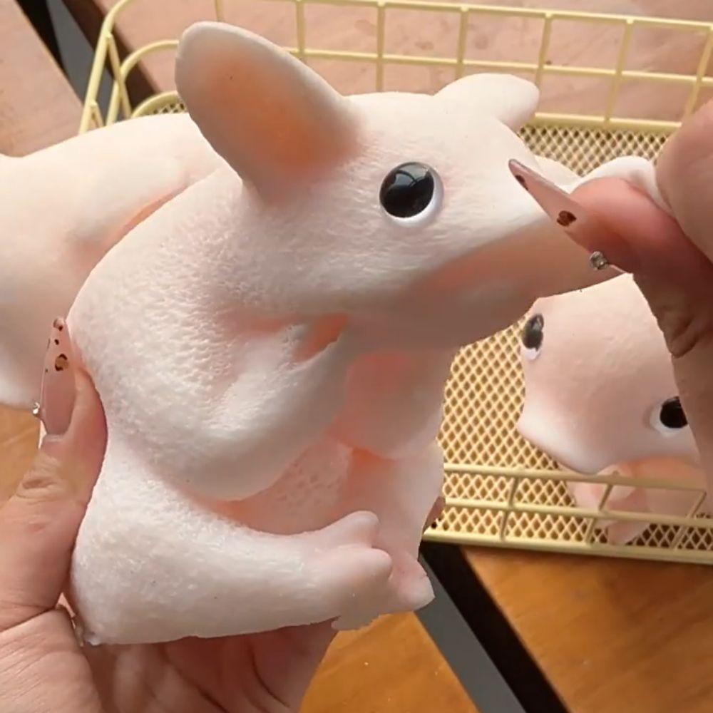 

Cartoon Simulation Piggy Squeeze Toys Animal Big Piggy Fidget Toy Sensory Toys рожевий