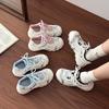 thick-soled women's new big-headed shoes, light and soft-soled casual sports shoes, mesh breathable