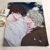 Manhwa L-Low T-Tide I-in T-Twilight Throw Flannel Blanket Skin Soft Suitable for Sofa Living Room Bed Travel and Gifts