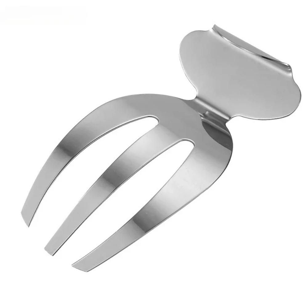 Stainless Steel Fruit Salad Mixer Salad Tool Three-finger Creative Salad Fork Claw Kitchen Gadget