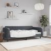 VidaXL Daybed Without Mattress Dark Grey 90x200 Cm Velvet 354087