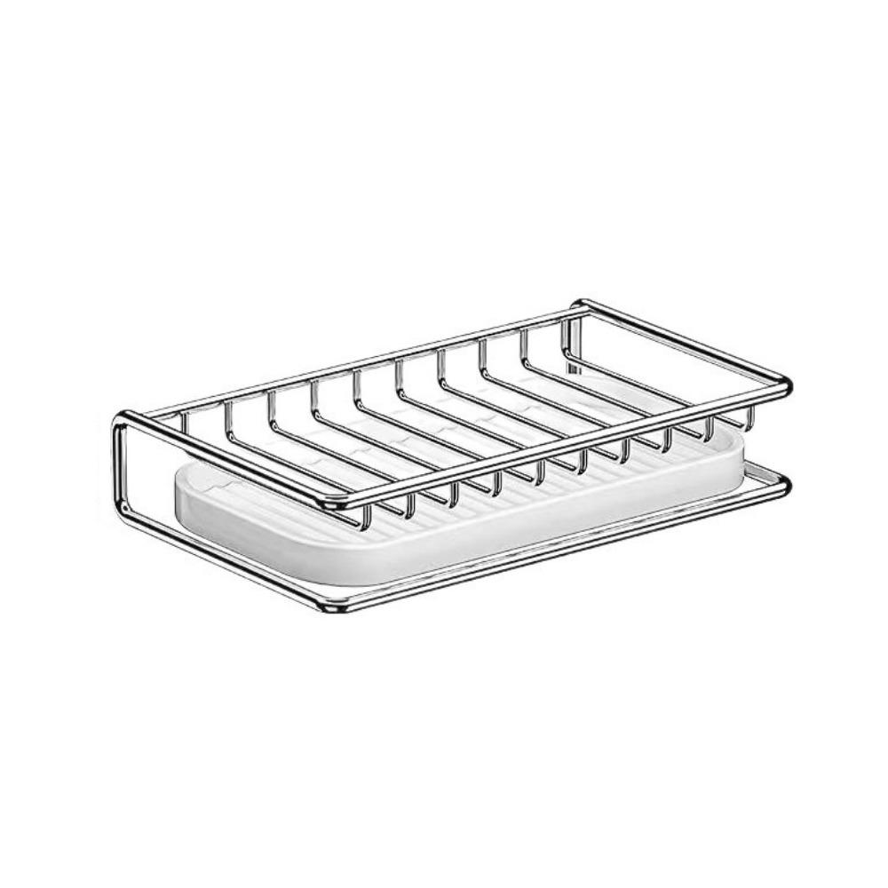Stainless Steel Soap Storage Rack Rust-resistant Soap Holder for Kitchen