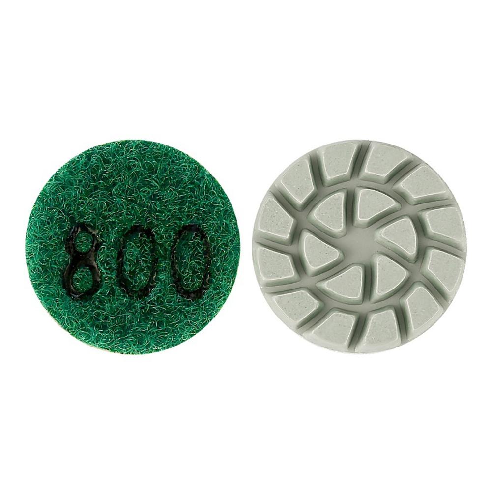 1inch 25mm Polishing Pad Wet Dry Buffer Grinding Disc For Marble Granite Concrete 50/100/200/400/800/1500/3000 Grit