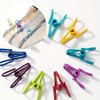 10pcs Colored Metal Clips, Utility PVC-Coated Clips, Bag Clips, Food Packages Clips, Food Sealing Clips