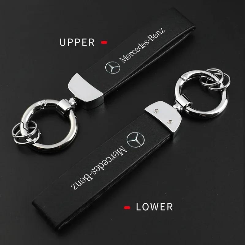 BVK1 W213 2025 W177 Car Key Chain Ring Holder Accessories for Mercedes Benz W203 W204 W205 W209 W210 W211 W212 W176 W166 W163 W177 W1