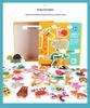 23-Piece Early Education Wooden Puzzle for Kids: Vegetables, Fruits, Animals, Transportation