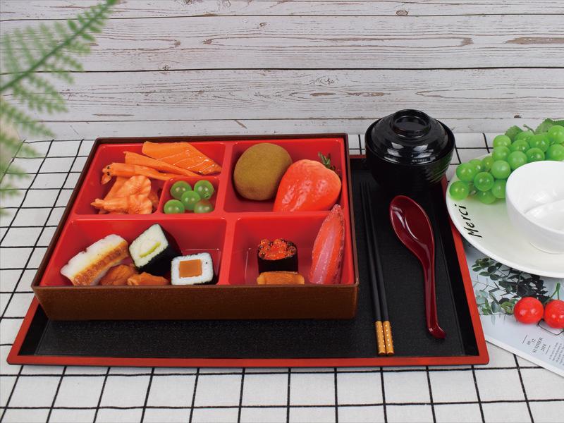 Vajilla de Cocina Japonesa: Caja Completa de Comida para Recepción de Restaurante o Empresa