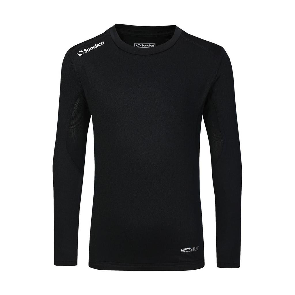 Sondico Childrens/Kids Core Breathable Long-Sleeved Base Layer Top