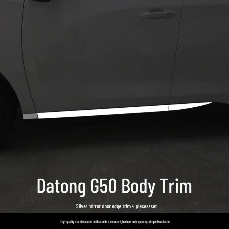 Maxus G50 Stainless Steel Car Window Trim – Bright Door Edge Decoration Strip