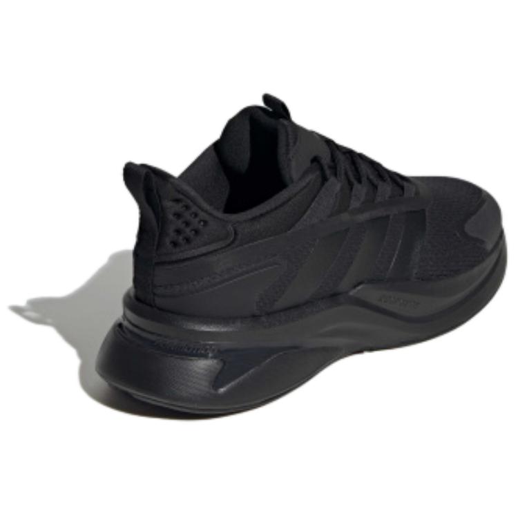 Adidas Alphabounce Alpharesponse Fashion Versatile Non-Slip Durable Low-Top Casual Shoes Men Sneaker Black IE6343