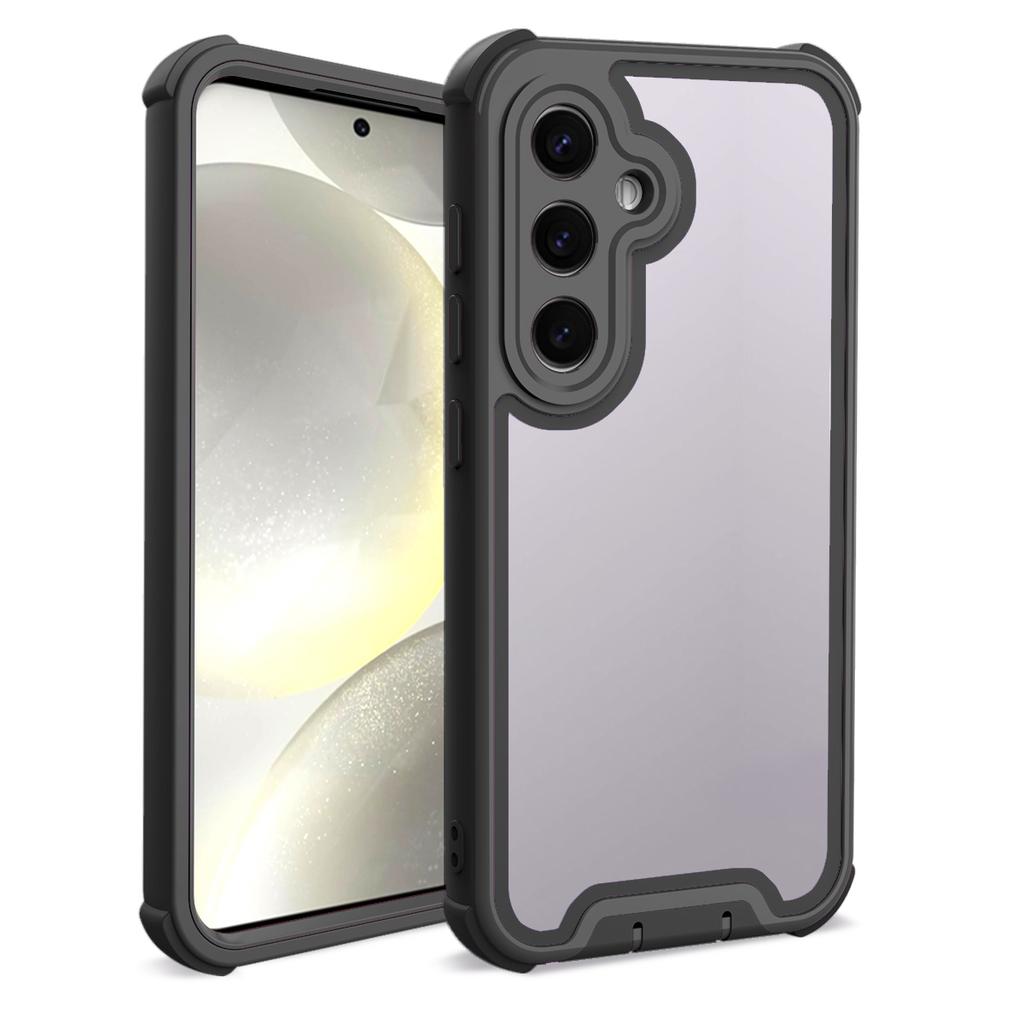 For Samsung Galaxy S24 Case Detachable 4 In 1 TPU+Acrylic+PC Shockproof Phone Cover
