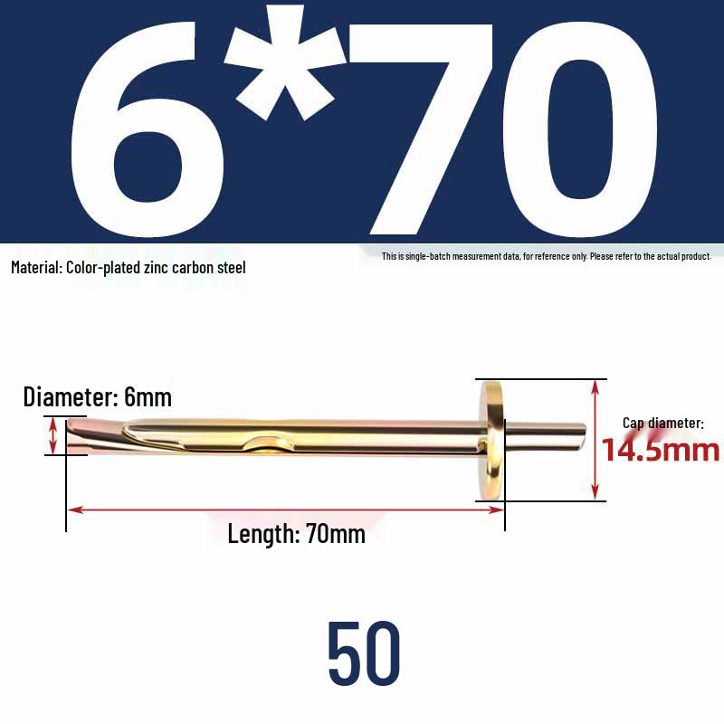 6mm Zinc Wall Anchor & Expansion Screw for Concrete