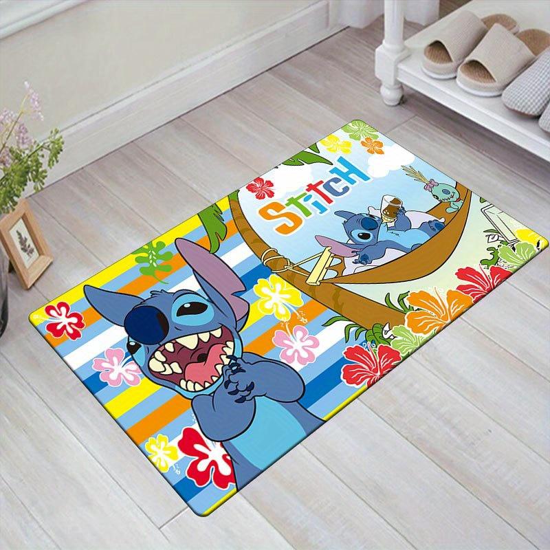 1ks Koberec s motivem Lilo a Stitch od Disneyho Kobercová plocha Protiskluzový koberec Ručně omyvatelná podložka Vhodné do obývacího pokoje Ložnice Domácí dekorace