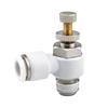 SL8 Throttle Valve Air Flow Speed Controller Hose Pneumatic Quick Connector