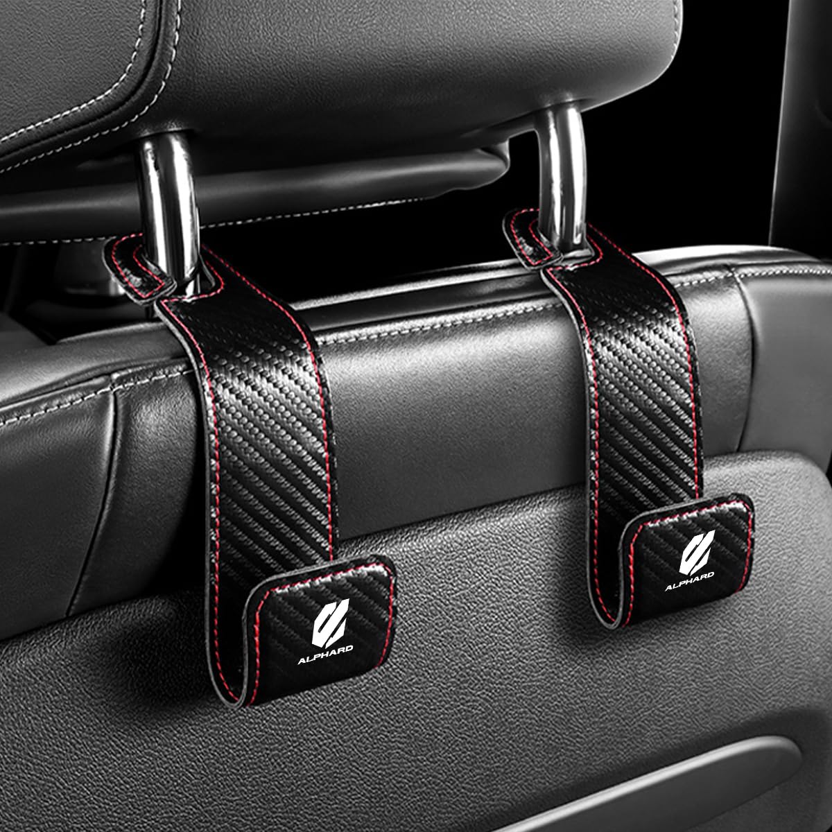 

Set of 2 Car Seat Hooks for Headrest Compatible with 20 30 and 40 Series 30kg Weight Car Luggage Prevents Cargo from Can be Used on Front or Rear Easy