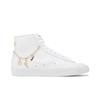 Nike Womens Blazer Mid '77 LX 'Lucky Charms - White' (women's sizes) White / White / Metallic Gold Skate Shoes DM0850 100