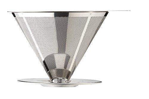 

Pearl Metal HB-2307 Coffee Dripper, Stainless Steel, Break Time