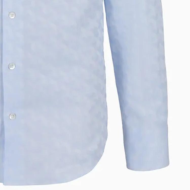 Emporio Armani SS24 Shirt Men's Blue E31SM0-F1334-1704
