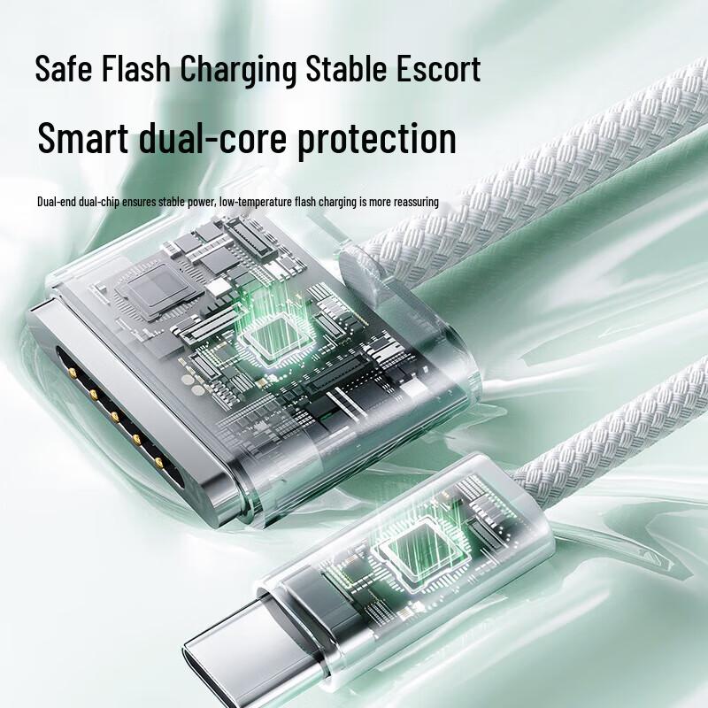 Magsafe 3 Type-C to T-Head Charging Cable for MacBook