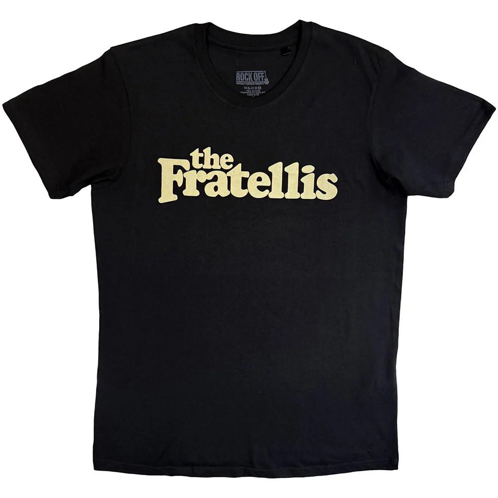 Rock Off Ly Licensed Products The Fratellis Classic Logo T Shirt M Black S