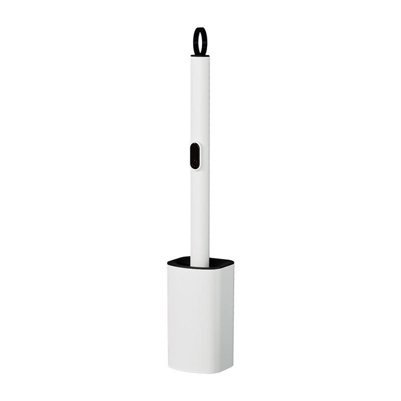 2025 Long-Handled Silicone Toilet Brush for Effective Bathroom Cleaning