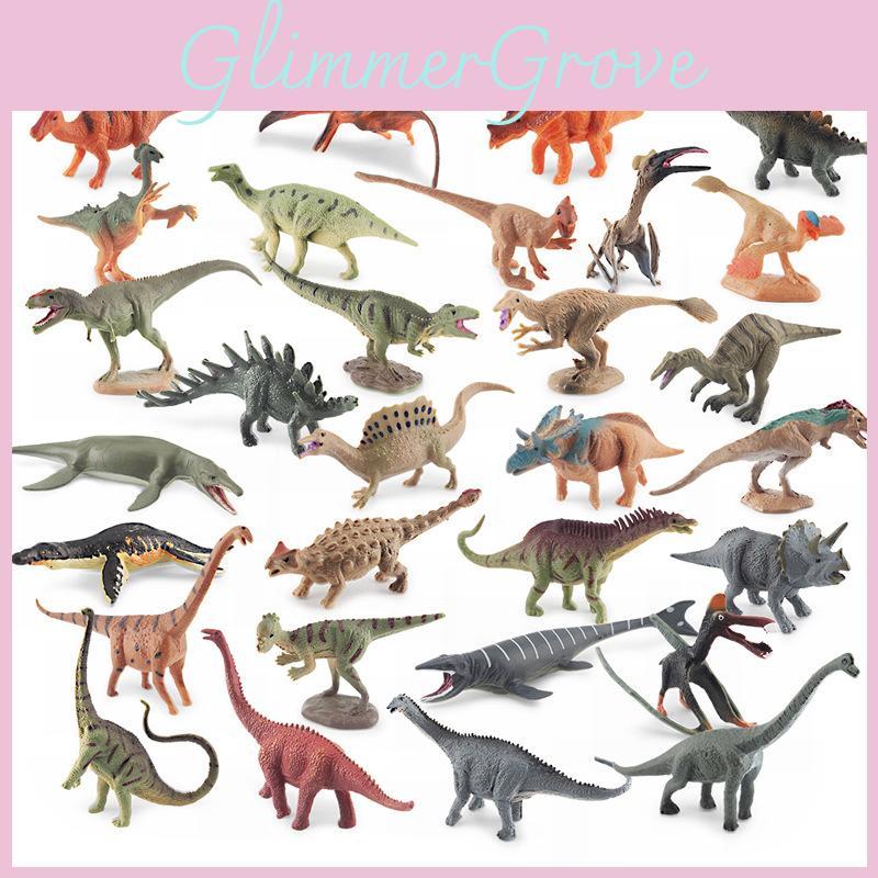 Realistic Pvc Miniature Jurassic Dinosaur Models Including T-rex Raptor Triceratops And Pterodactyl For Collectors And Decor
