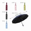 10-Bone Frame LED Flashlight Umbrella Waterproof Three Fold Automatic Umbrella UV Protection Windproof Design Folding Umbrella