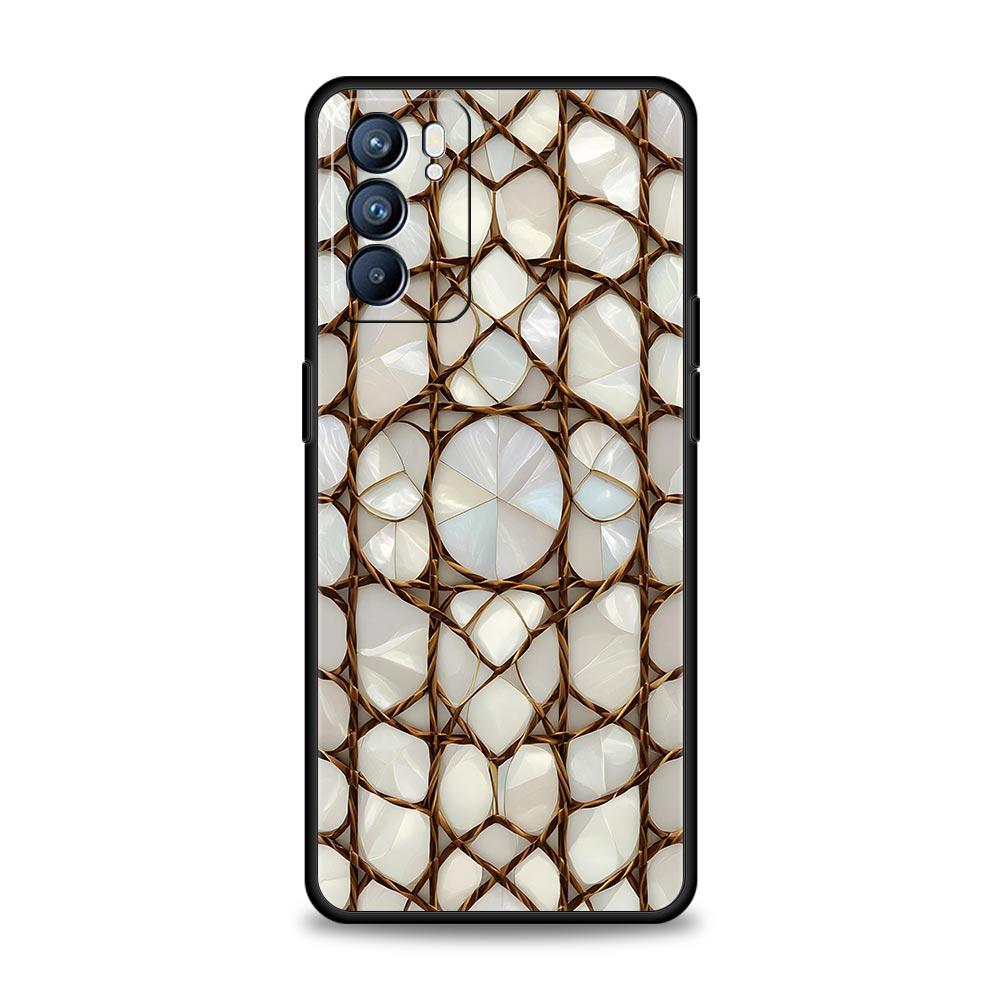 Folds Texture Phone Case For Oppo Reno 13 12 11 10 7 F Find X5 X6 A98 A80 A79 A78 A57 A54 A31 A17 Pro 5G Soft TPU Cover Fundas