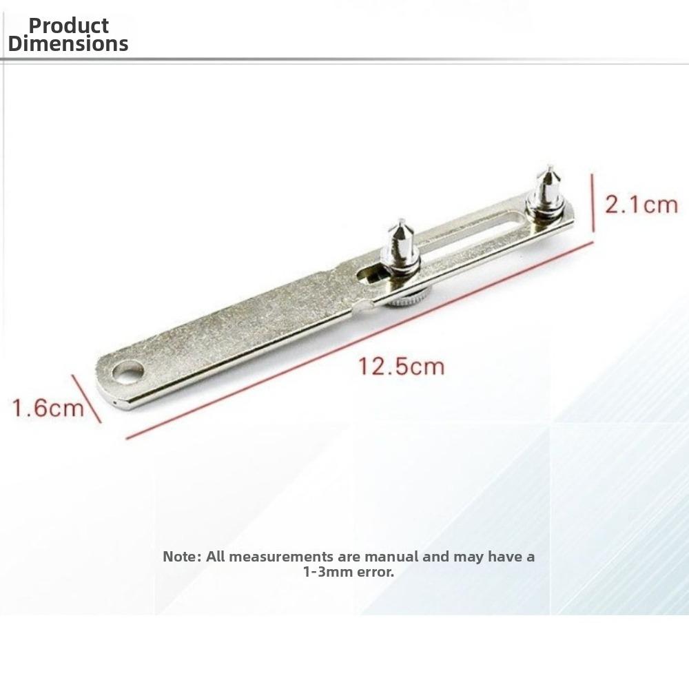 Two-Jaw Back Cover Remover Adjustable Watchmaker Wrench Durable Watch Repair Tool For Watchmaker